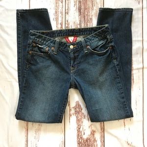 Luck Brand Lola Straight Leg Size: 8